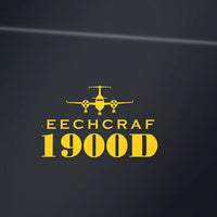 Thumbnail for Beechcraft 1900D - Heritage Die-Cut - Yellow - Die-Cut - Close-up