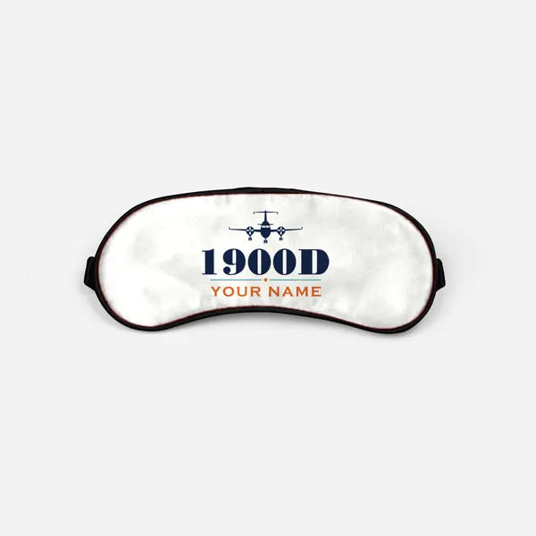 Beechcraft 1900D - Heritage + Name - Sleep Mask - White