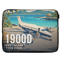Thumbnail for Beechcraft 1900D - Laptop Sleeve + Name