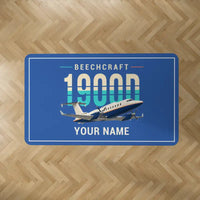 Thumbnail for Beechcraft 1900D - Original + Name - Rectangle Carpet - Blue