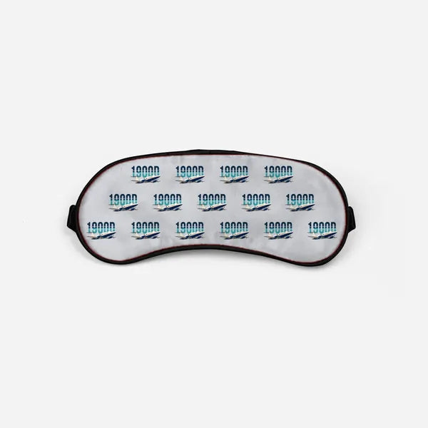 Beechcraft 1900D - Original Pattern - Sleep Mask - Light Gray