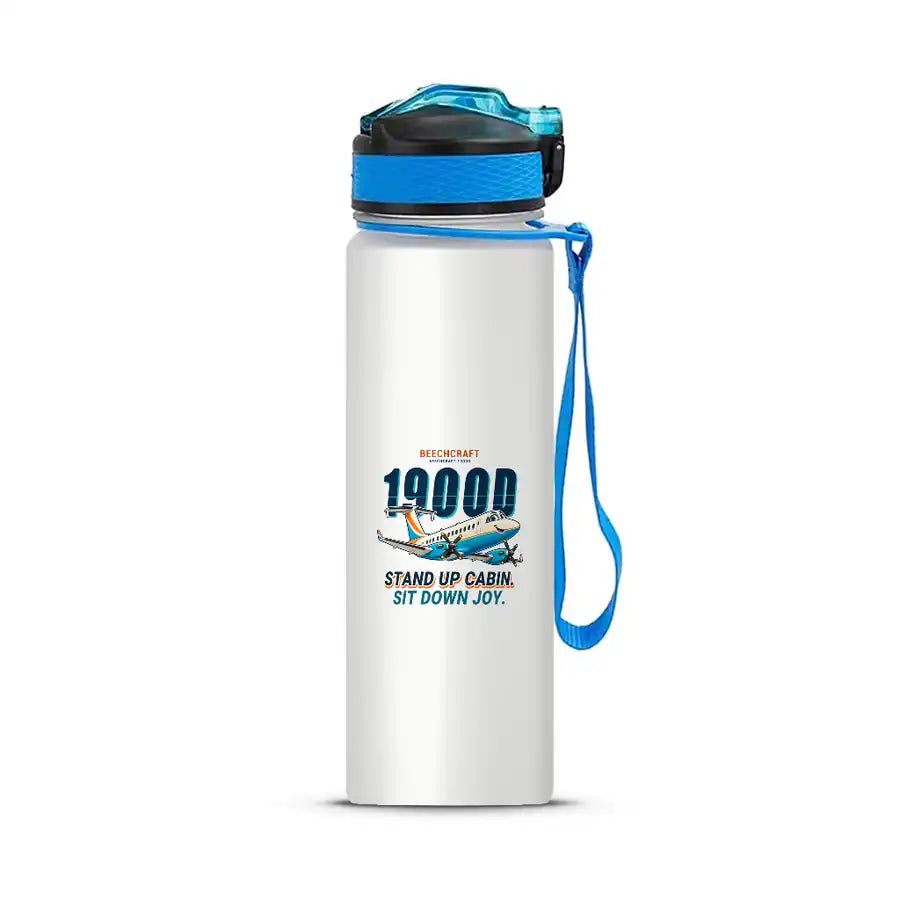 Beechcraft 1900D - Sports Kettle - Cartoon - White