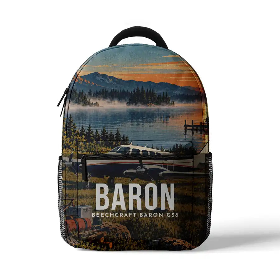 Beechcraft Baron G58 - 3D Backpack - 3D Scene