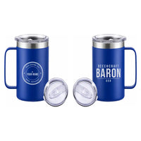 Thumbnail for Beechcraft Baron G58 - Beverage Mug - Tag + Name - Blue