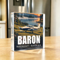Thumbnail for Beechcraft Baron G58 - Crystal Ornament - 3D - Kitchen