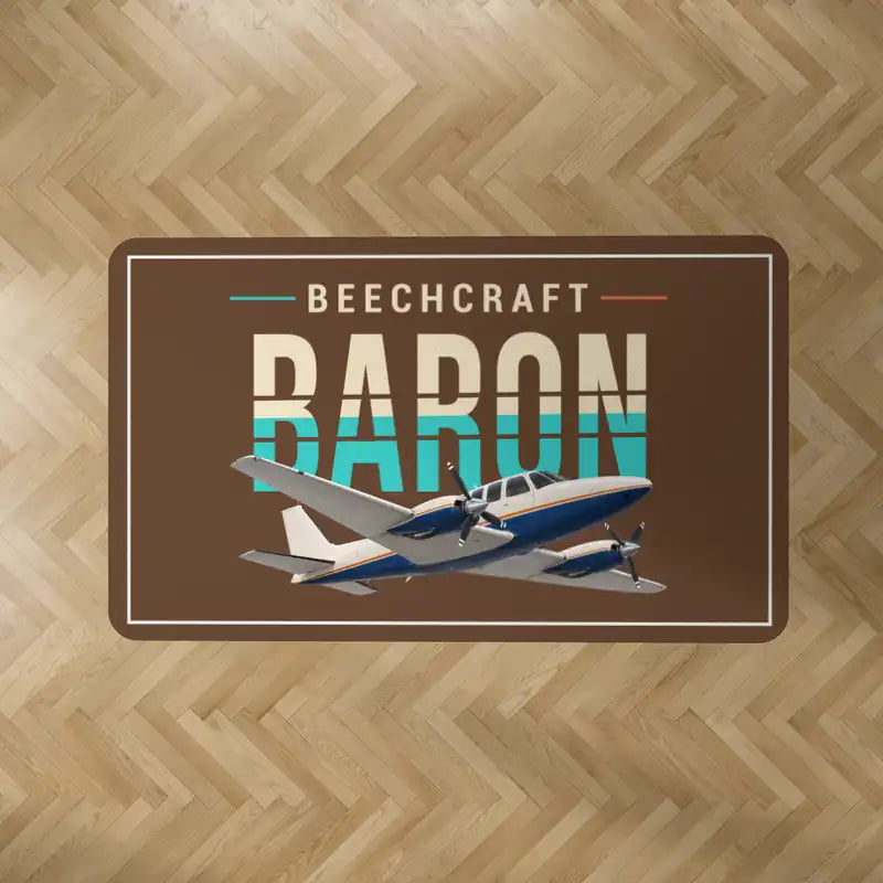 Beechcraft Baron G58 - Original - Rectangle Carpet - Brown