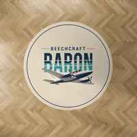 Thumbnail for Beechcraft Baron G58 - Original - Round Carpet - Beige