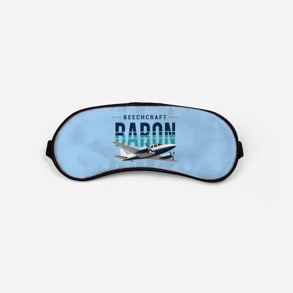 Beechcraft Baron G58 - Original - Sleep Mask - Light Blue