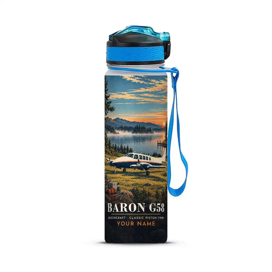 Beechcraft Baron G58 - Sports Kettle - 3D + Name