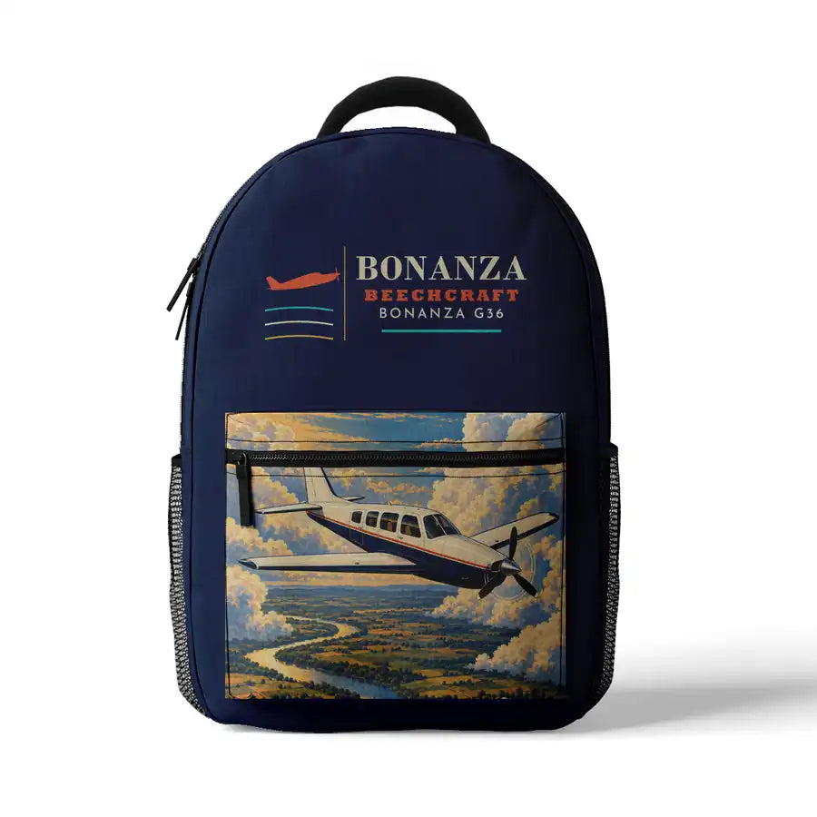 Beechcraft Bonanza G36 - 3D Backpack - Dark Blue