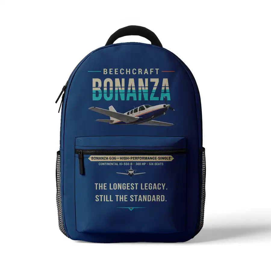 Beechcraft Bonanza G36 - 3D Backpack - Original - Blue