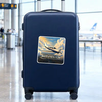 Thumbnail for Beechcraft Bonanza G36 - 3D - Square Sticker - Suitcase