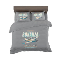 Thumbnail for Beechcraft Bonanza G36 - Cartoon - Bedding Set - Gray
