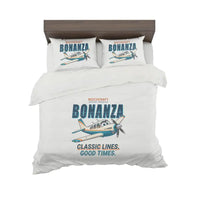 Thumbnail for Beechcraft Bonanza G36 - Cartoon - Bedding Set - White