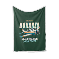 Thumbnail for Beechcraft Bonanza G36 - Cartoon - Blanket - Dark Green