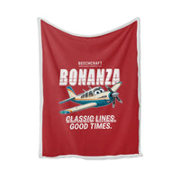 Thumbnail for Beechcraft Bonanza G36 - Cartoon - Blanket - Red