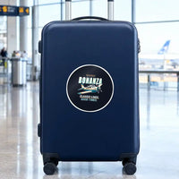 Thumbnail for Beechcraft Bonanza G36 - Cartoon - Circle Sticker - Suitcase