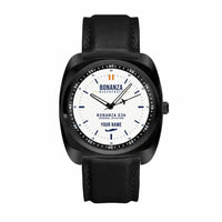 Thumbnail for Beechcraft Bonanza G36 - Classic - White + Name - Luxury Cushion - Black and Black Strap