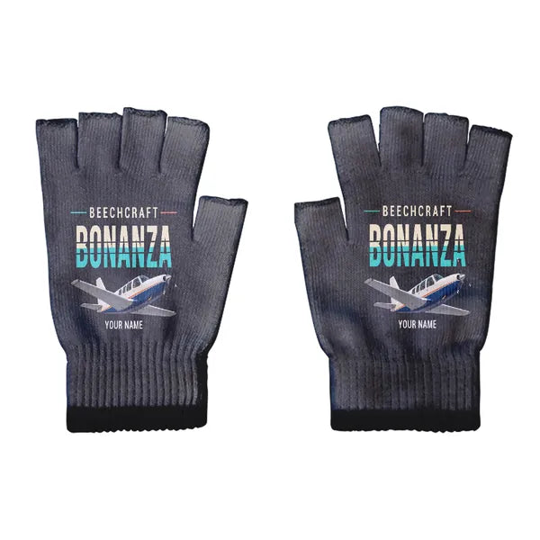 Beechcraft Bonanza G36 - Gloves - Cut - Original + Name - Black