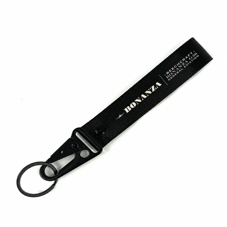 Beechcraft Bonanza G36 Hawk-Shaped Key Chains - Black - Heritage