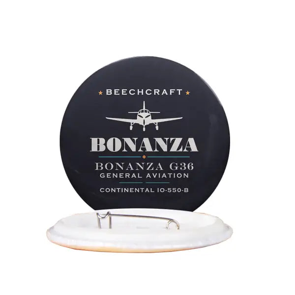 Beechcraft Bonanza G36 - Heritage - Pin - Black