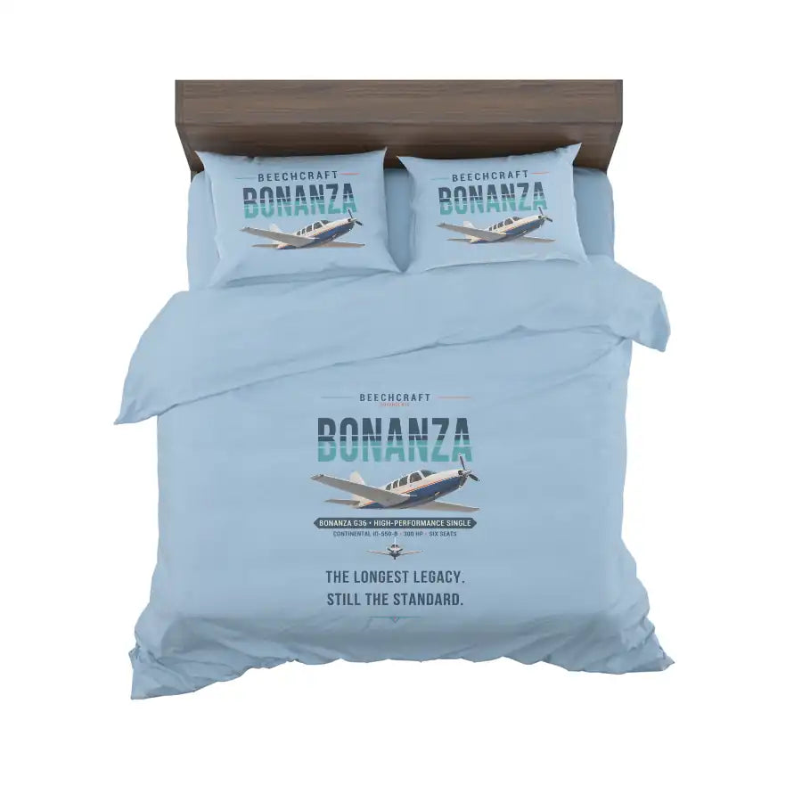Beechcraft Bonanza G36 - Original - Bedding Set - Light Blue