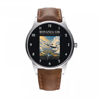 Thumbnail for Beechcraft Bonanza G36 - Poster - Leather Strap - Brown Leather Strap