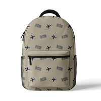 Thumbnail for Beechcraft D17S Staggerwing - 3D Backpack - 3D Pattern - Beige