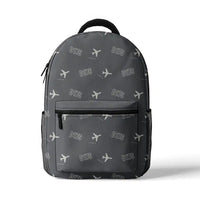 Thumbnail for Beechcraft D17S Staggerwing - 3D Backpack - 3D Pattern - Gray