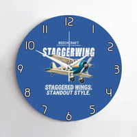 Thumbnail for Beechcraft D17S Staggerwing - Cartoon - No Frame - Blue