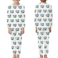 Thumbnail for Beechcraft D17S Staggerwing - Children Pajamas - Original Pattern - White