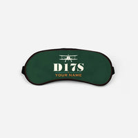 Thumbnail for Beechcraft D17S Staggerwing - Heritage + Name - Sleep Mask - Dark Green