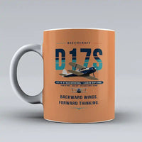 Thumbnail for Beechcraft D17S Staggerwing - Original - Mug - Orange