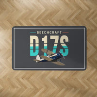 Thumbnail for Beechcraft D17S Staggerwing - Original - Rectangle Carpet - Dark Gray
