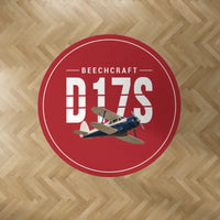 Thumbnail for Beechcraft D17S Staggerwing - Original - Round Carpet - Red