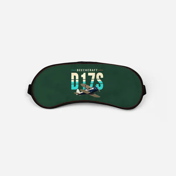 Beechcraft D17S Staggerwing - Original - Sleep Mask - Dark Green