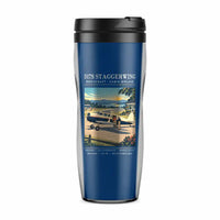 Thumbnail for Beechcraft D17S Staggerwing - Poster - Plastic (No Holder) - Blue