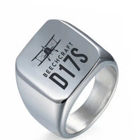 Thumbnail for Beechcraft D17S Staggerwing - Ring - Heritage - Silver