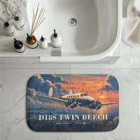 Thumbnail for Beechcraft D18S Twin Beech - 3D - Bath Mat
