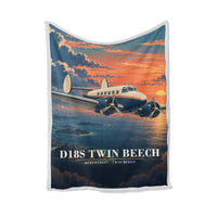 Thumbnail for Beechcraft D18S Twin Beech - 3D - Blanket - Full Print