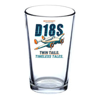 Thumbnail for Beechcraft D18S Twin Beech - Cartoon - Beer & Water Glass