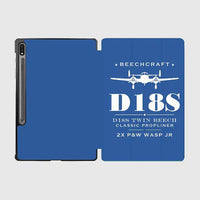 Thumbnail for Beechcraft D18S Twin Beech - Heritage - Samsung Tablet - Blue