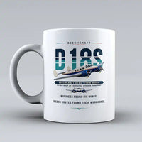 Thumbnail for Beechcraft D18S Twin Beech - Original - Mug - White