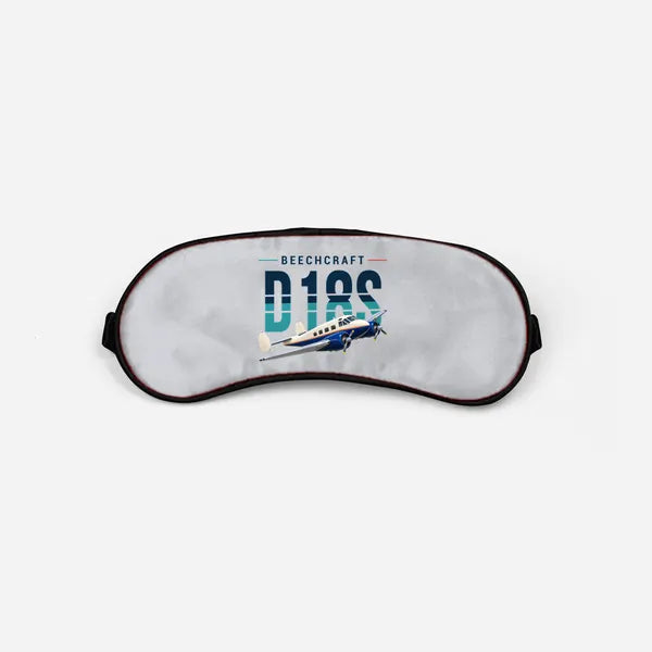 Beechcraft D18S Twin Beech - Original - Sleep Mask - Light Gray