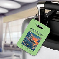 Thumbnail for Beechcraft D18S Twin Beech - Poster - Luggage Tag - Light Green