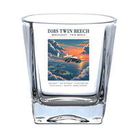 Thumbnail for Beechcraft D18S Twin Beech - Poster - Whiskey Glass