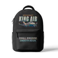 Thumbnail for Beechcraft King Air 260 - 3D Backpack - Cartoon - Gray