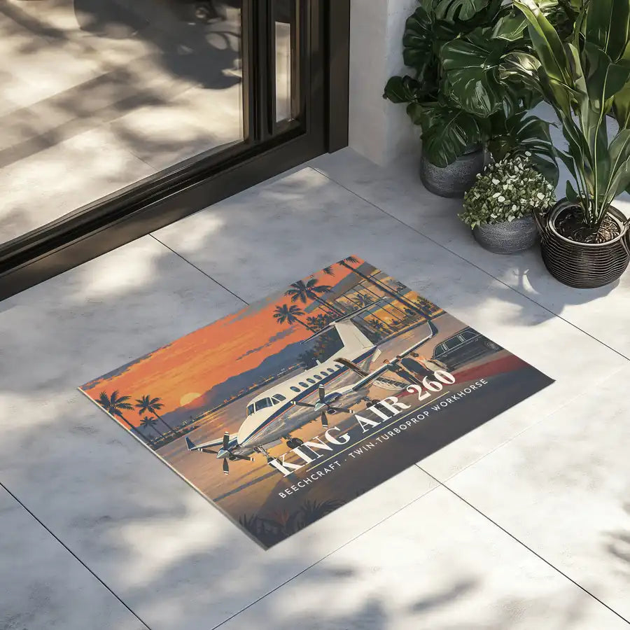 Beechcraft King Air 260 - 3D - Door Mat
