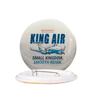 Thumbnail for Beechcraft King Air 260 - Cartoon - Pin - Beige