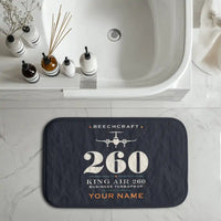 Thumbnail for Beechcraft King Air 260 - Heritage + Name - Bath Mat